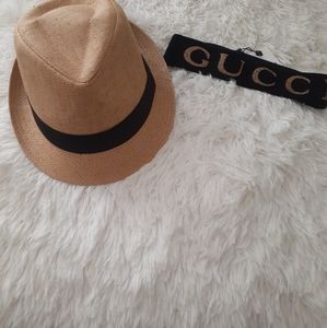 Fedora hat with hat band NWT